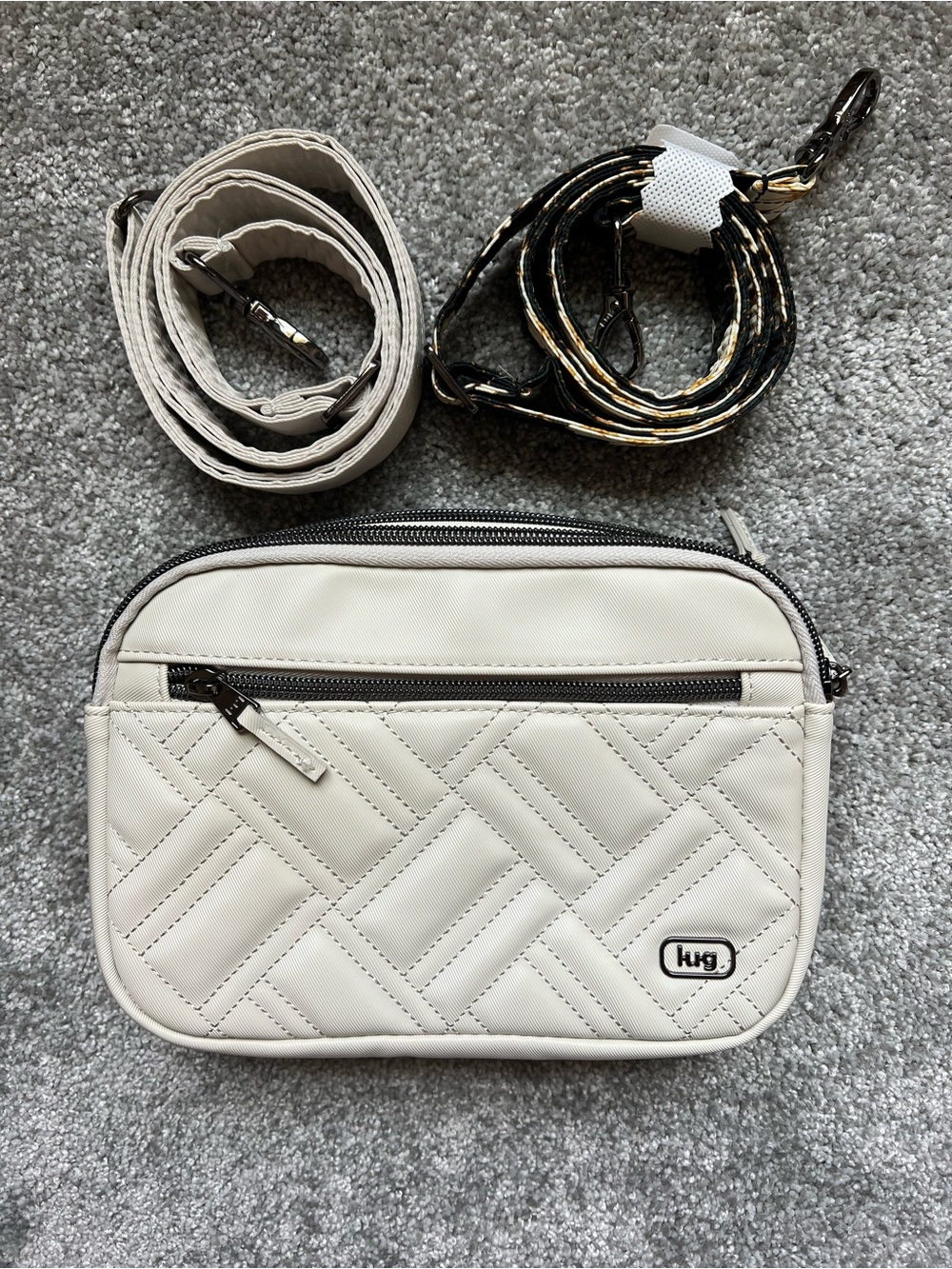 Lug Super Coupe 2 satin luxe pebble NWOT